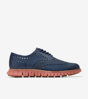 Мужские ZERØGRAND Remastered No Stitch Wingtip Oxfords