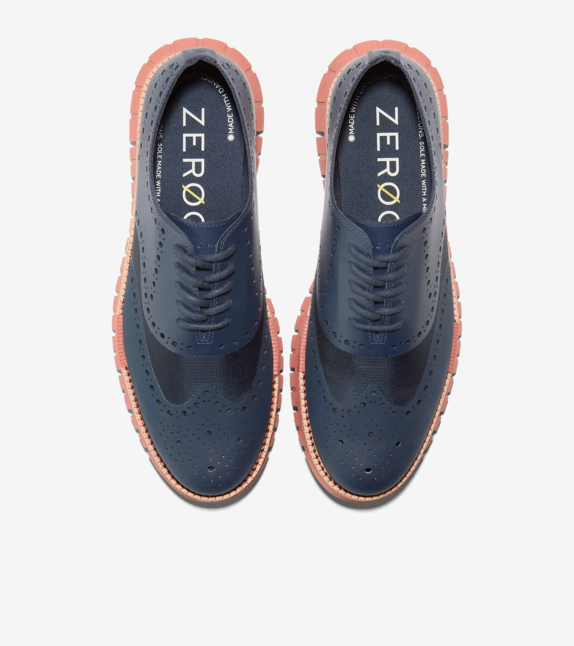 Мужские ZERØGRAND Remastered No Stitch Wingtip Oxfords
