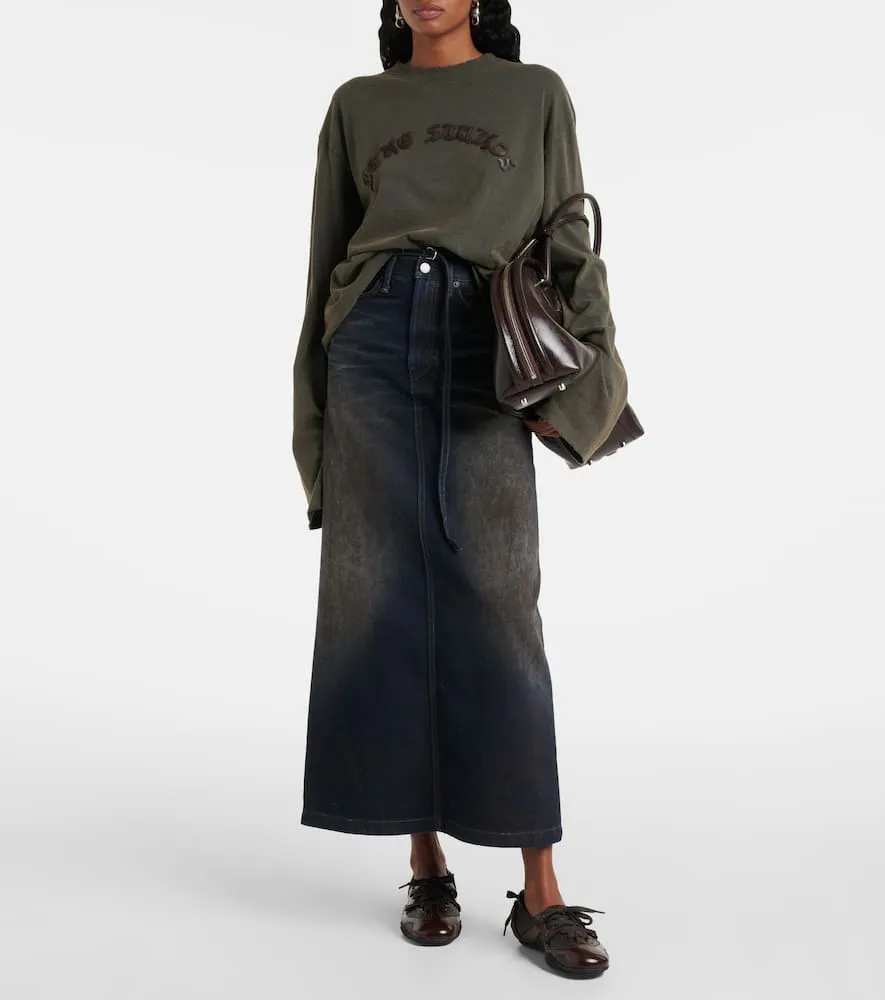 Acne Studios Lace-up leather sneakers