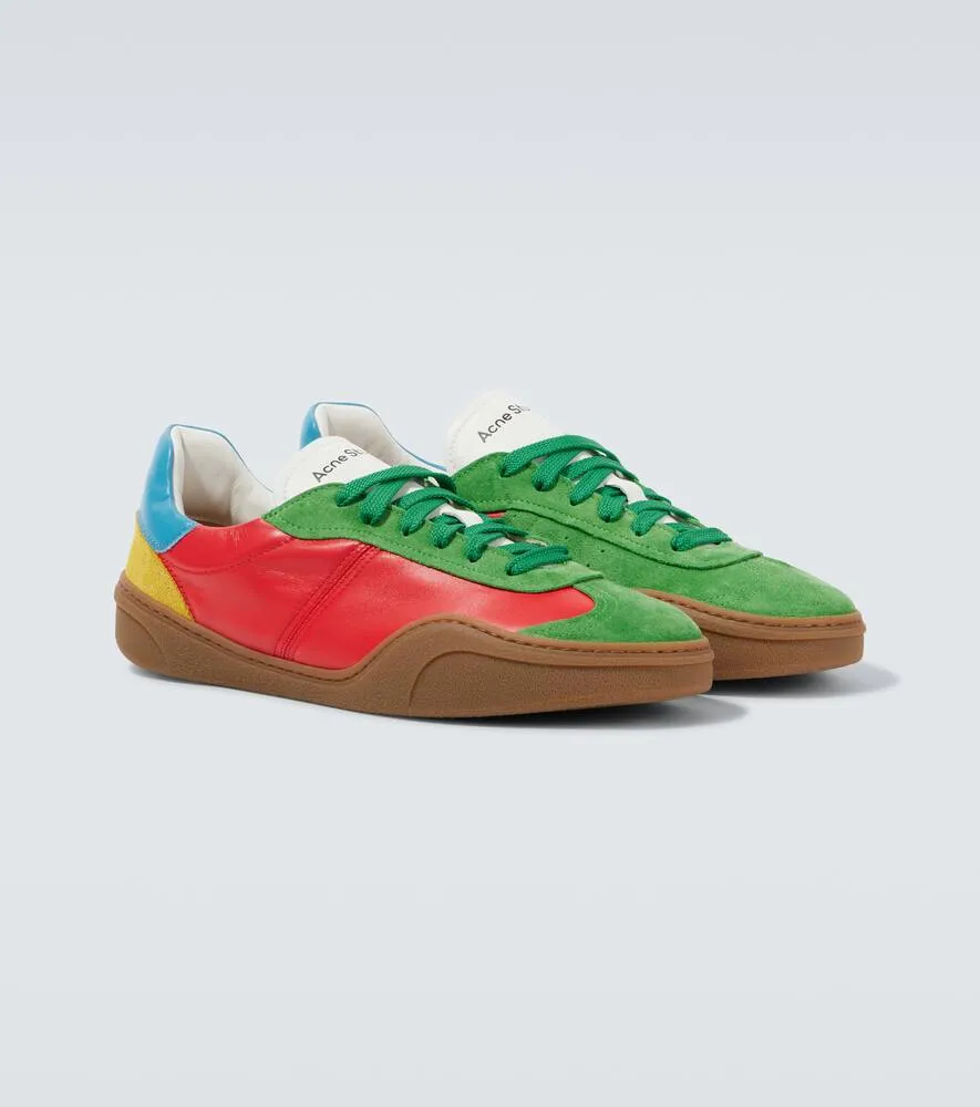 Acne Studios Leather and suede sneakers