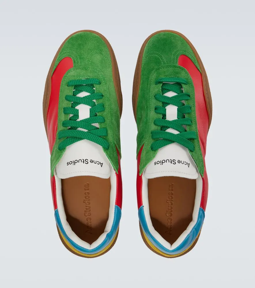 Acne Studios Leather and suede sneakers