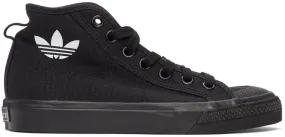 adidas Originals Black Nizza Hi Sneakers