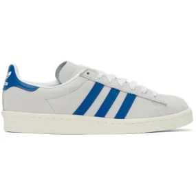 adidas Originals Grey Nubuck 80s Campus Sneakers