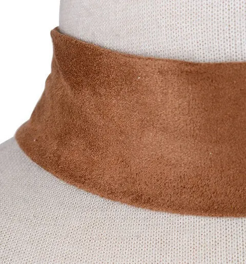 Alia Suede XL Choker
