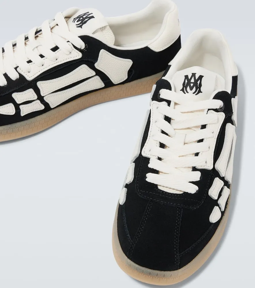 Amiri Pacific Bones appliqu√É¬© suede sneakers