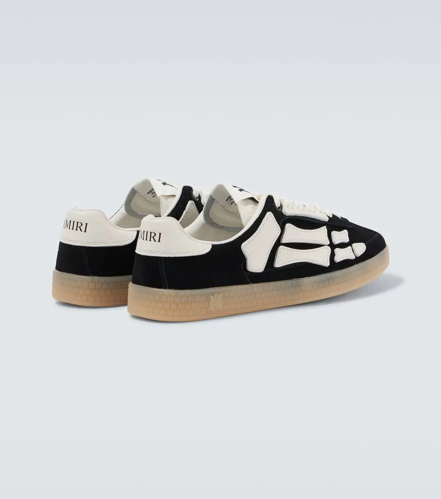 Amiri Pacific Bones appliqu√É¬© suede sneakers