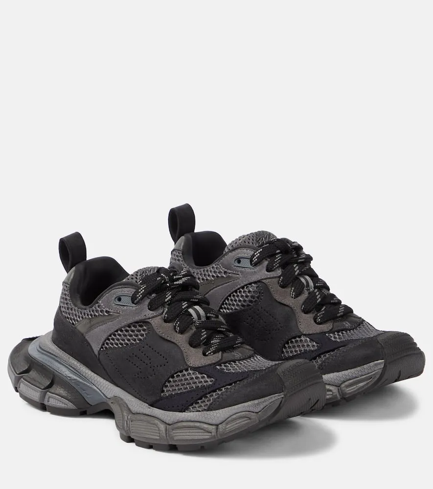 Balenciaga 3XL suede-trimmed sneakers