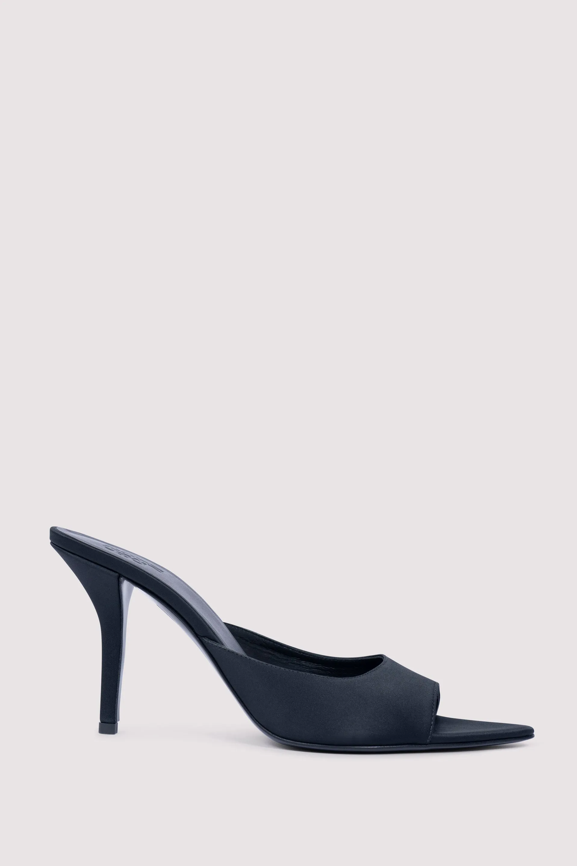 Black Perni 85 High-Heel Sandals