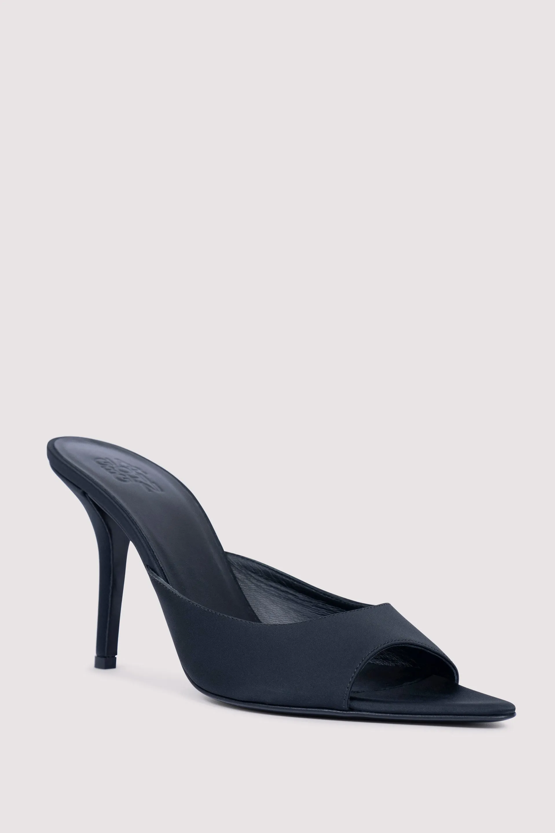 Black Perni 85 High-Heel Sandals