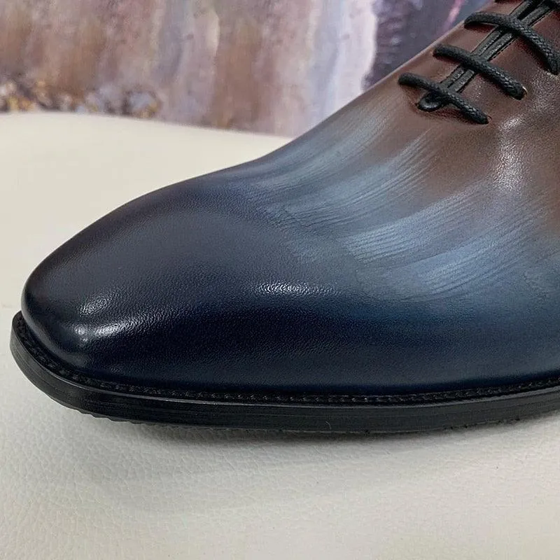 DAO Italian Men's Genuine Leather Dress Shoes