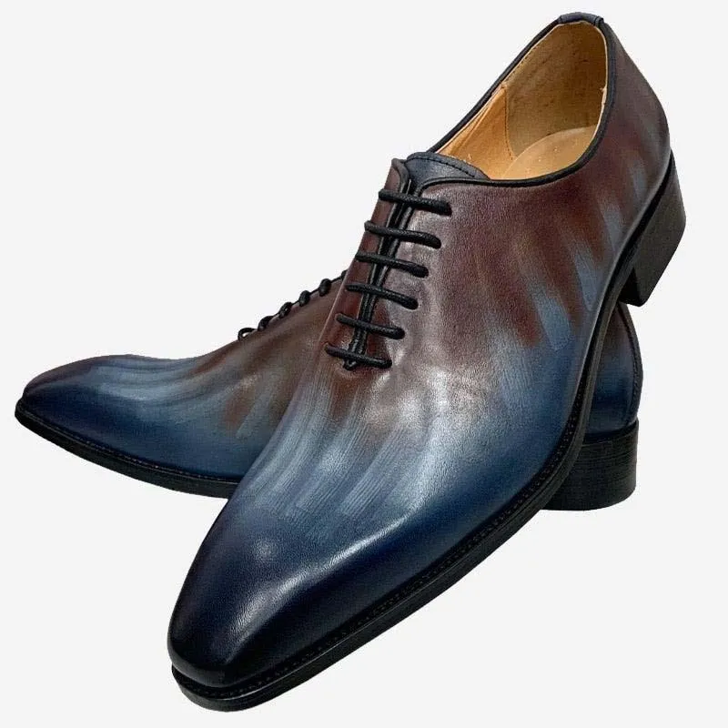 DAO Italian Men's Genuine Leather Dress Shoes