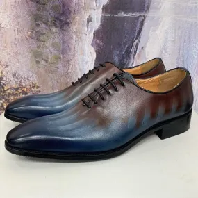 DAO Italian Men's Genuine Leather Dress Shoes