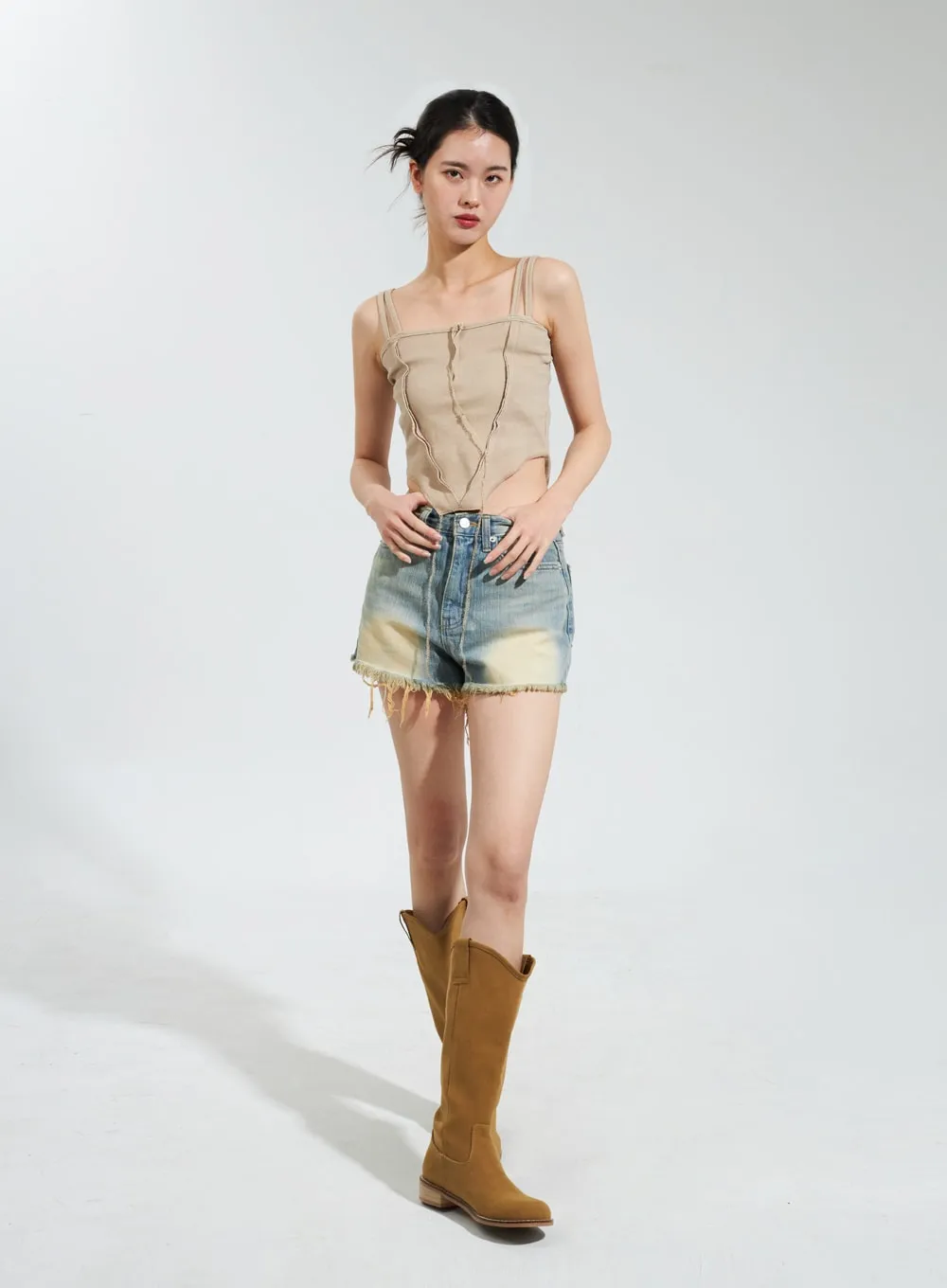 Double Strap Top IY318