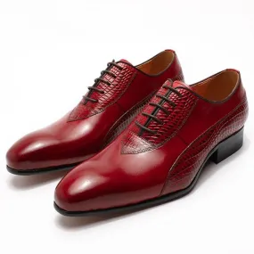 DW Men's Luxurious  Handmade Genuine Leather Oxfords