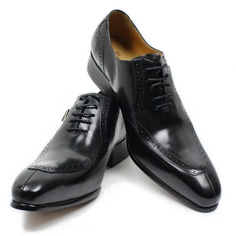 DW Men's Luxurious Leather Lace Up Oxfords