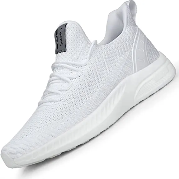 FEETHIT Men Breathable Mesh Walking Sneaker