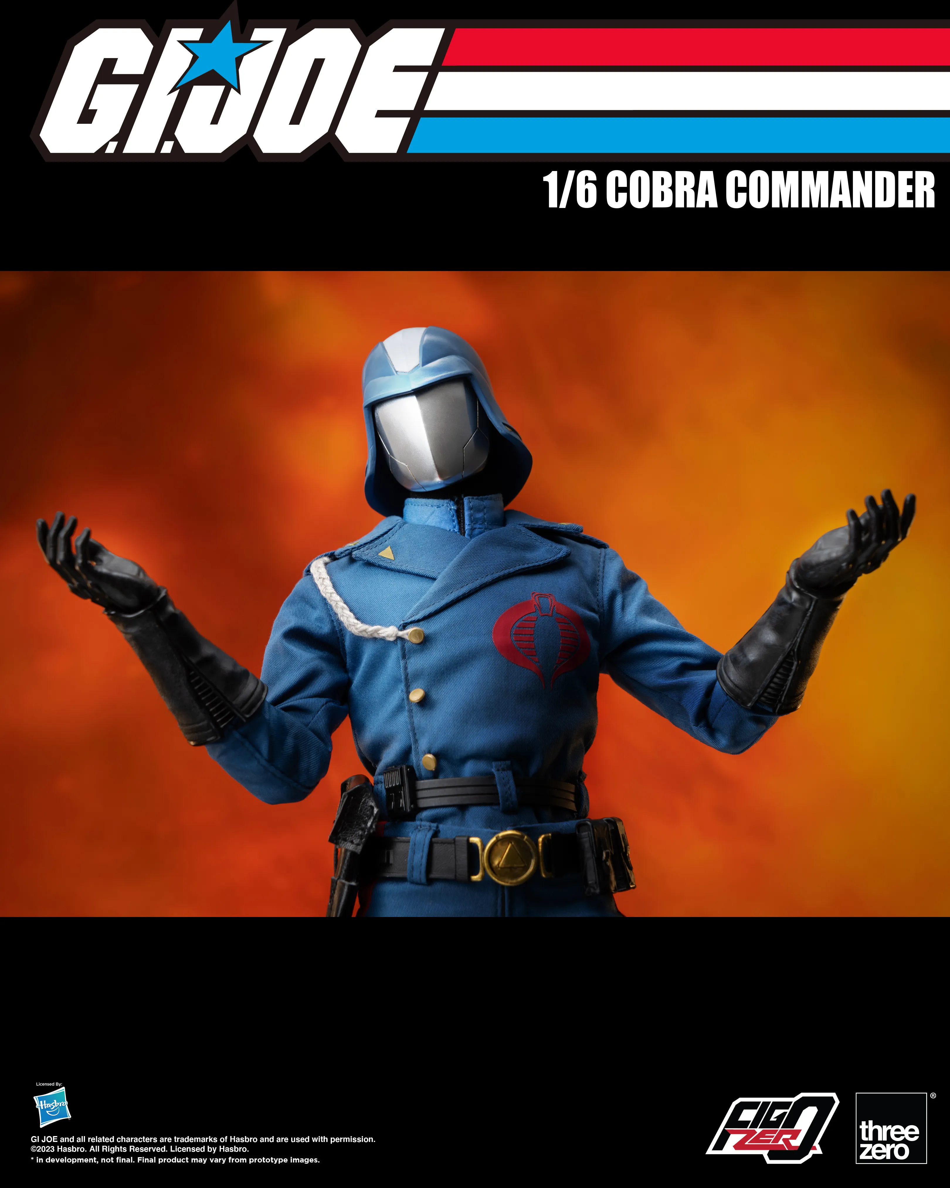 FigZero - Cobra Commander - G.I. Joe 1/6