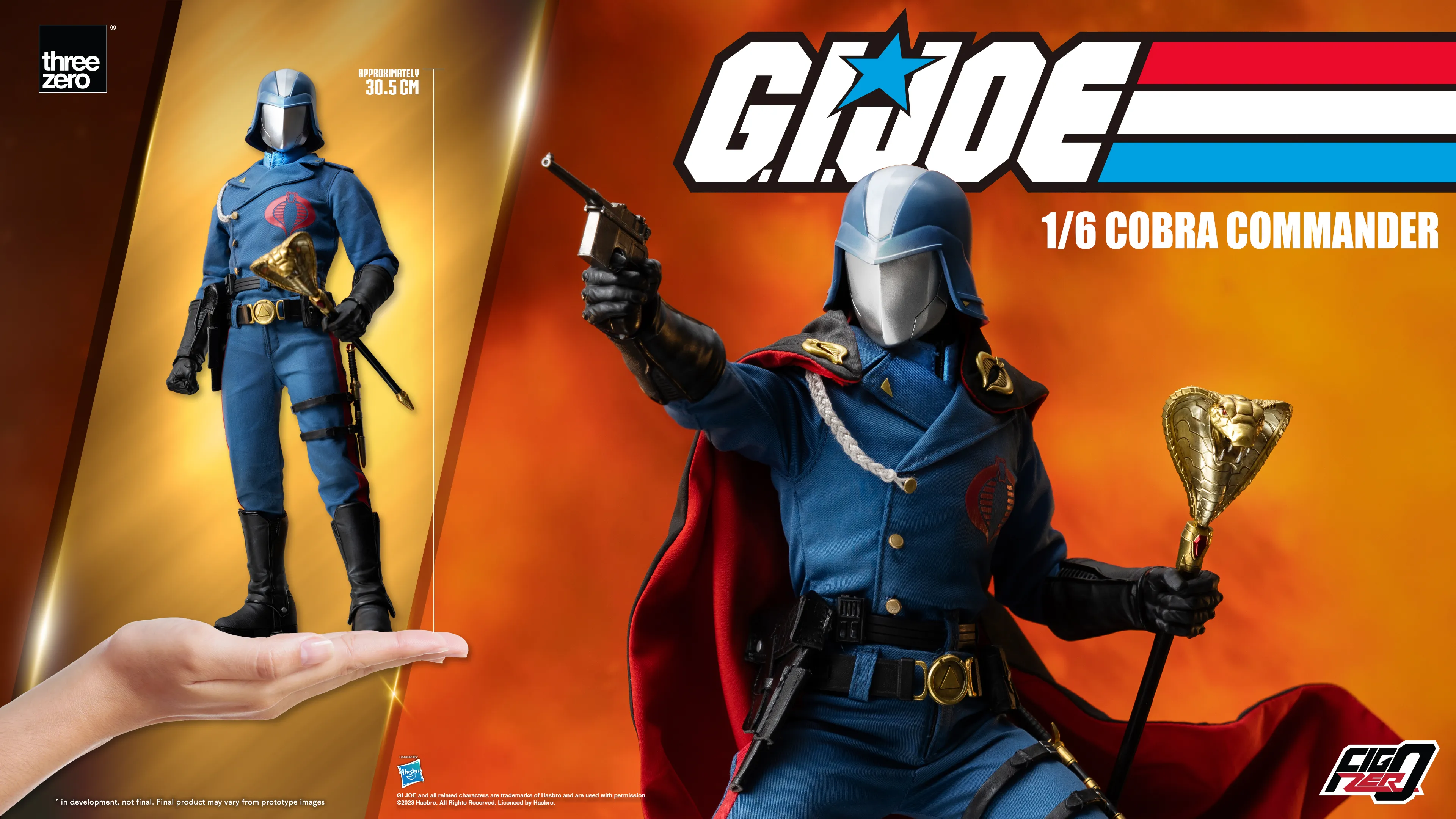 FigZero - Cobra Commander - G.I. Joe 1/6