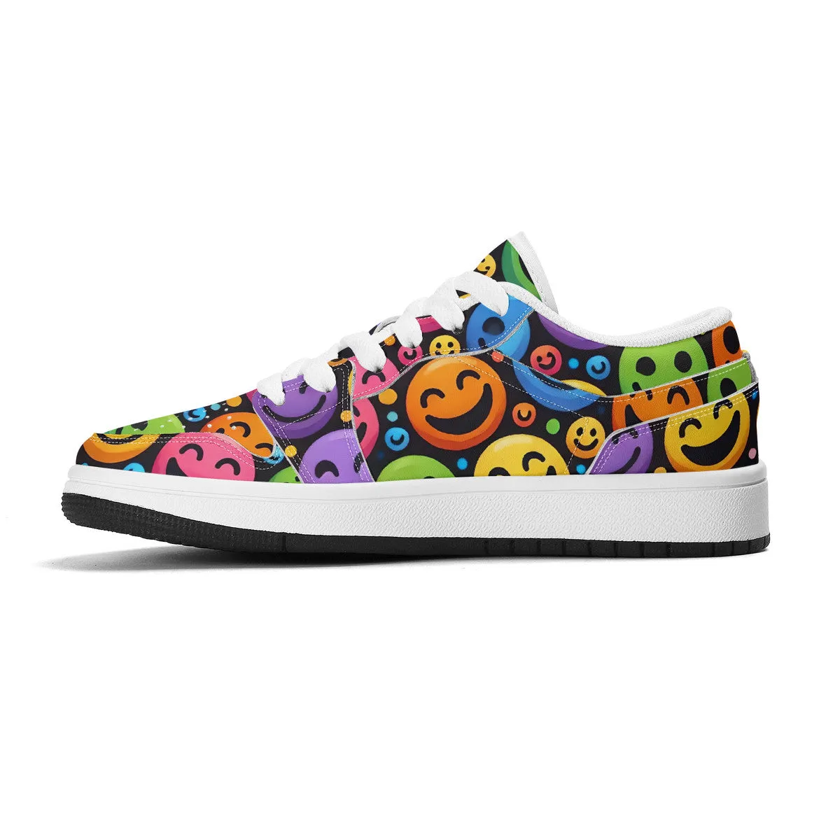 Glow Kicks Low-Top Synthetic Leather Sneakers (Kids)