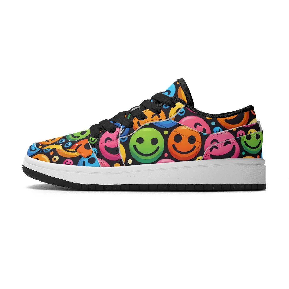 Glow Kicks Low-Top Synthetic Leather Sneakers (Kids)