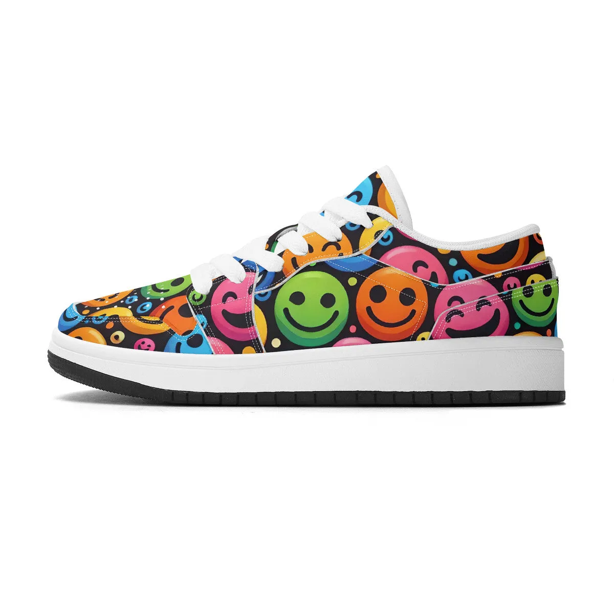 Glow Kicks Low-Top Synthetic Leather Sneakers (Kids)