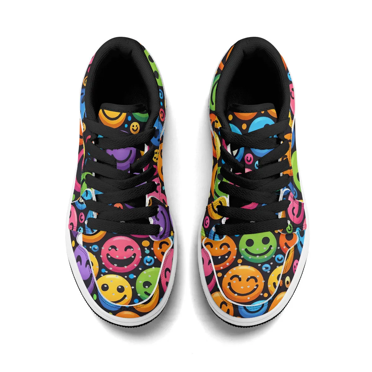 Glow Kicks Low-Top Synthetic Leather Sneakers (Kids)