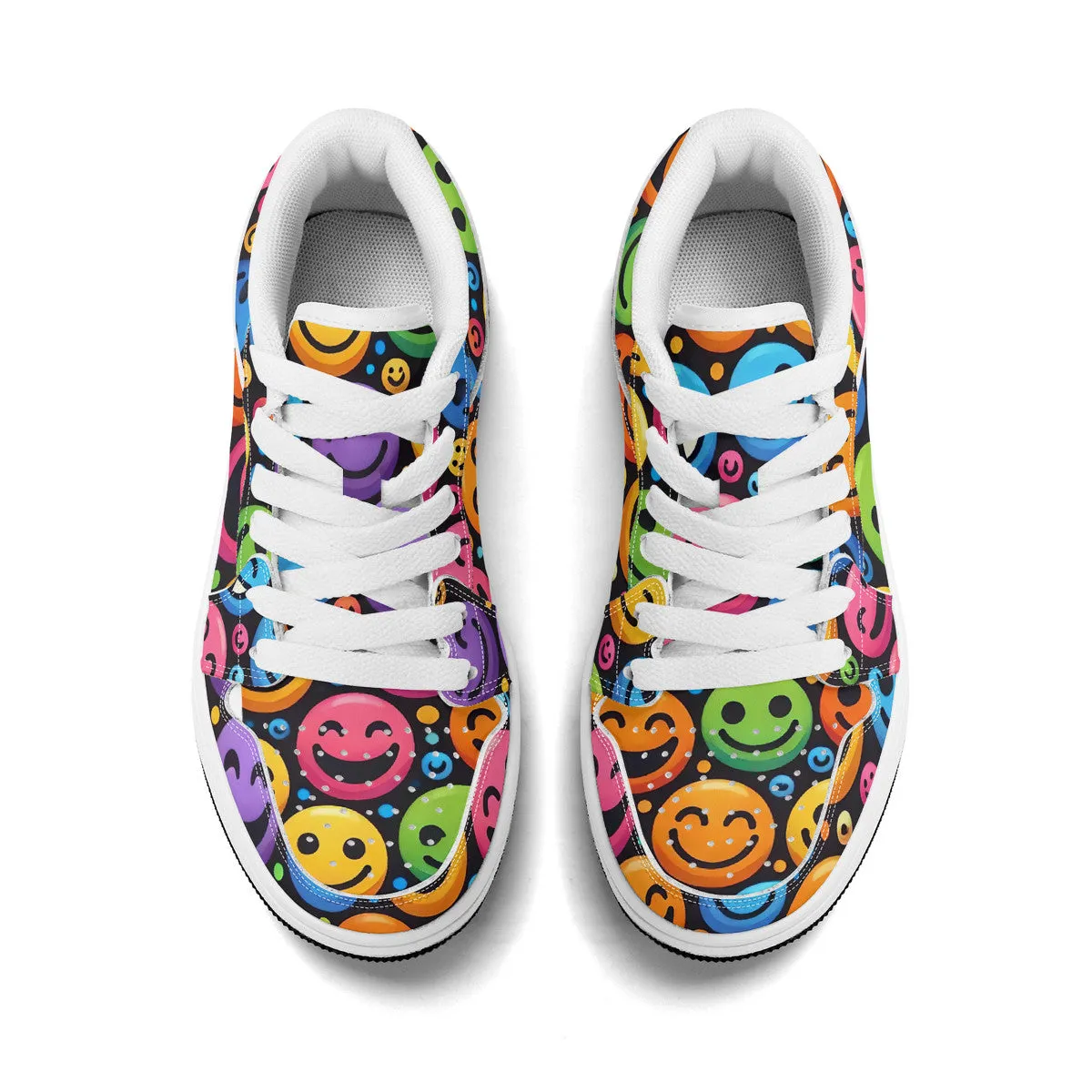 Glow Kicks Low-Top Synthetic Leather Sneakers (Kids)
