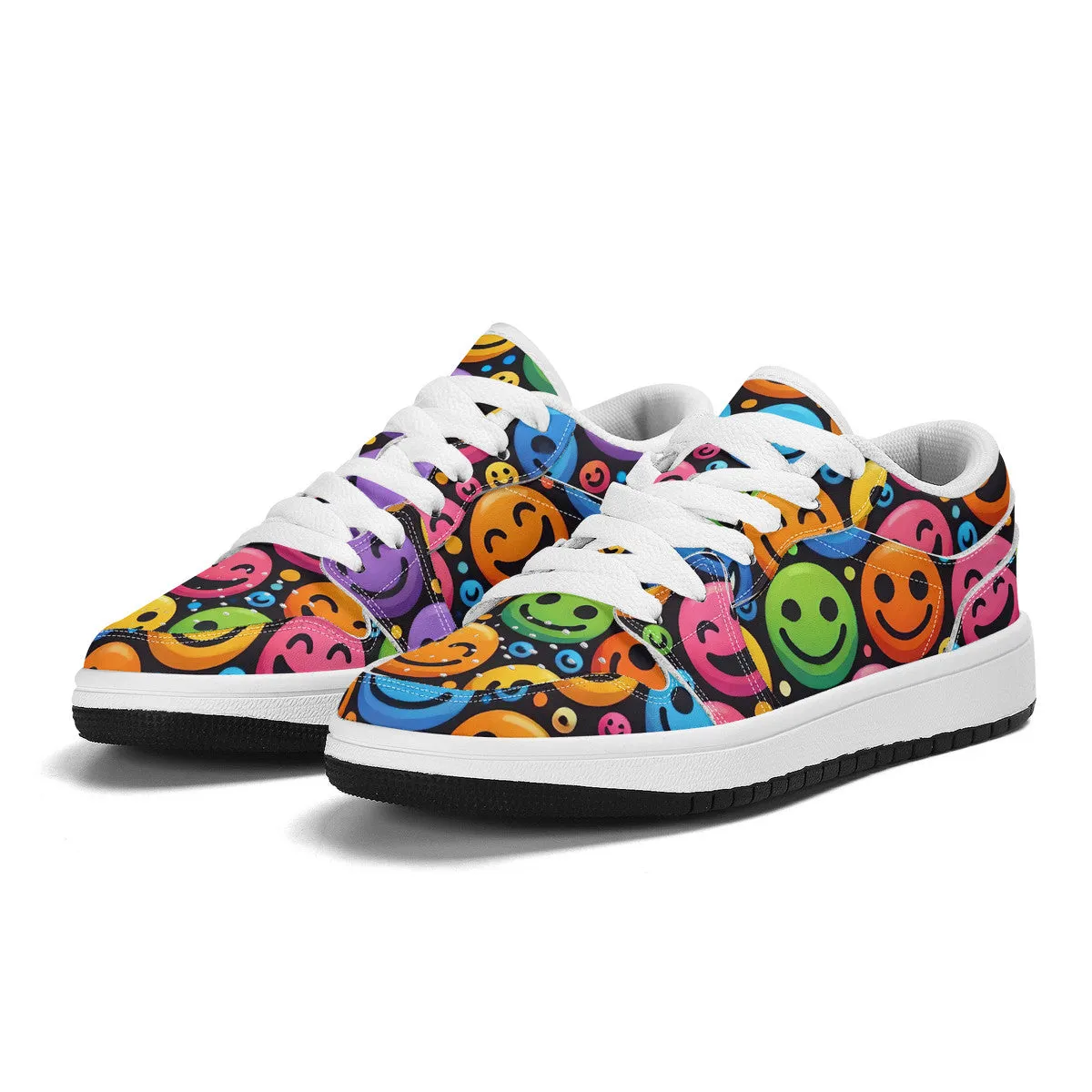 Glow Kicks Low-Top Synthetic Leather Sneakers (Kids)