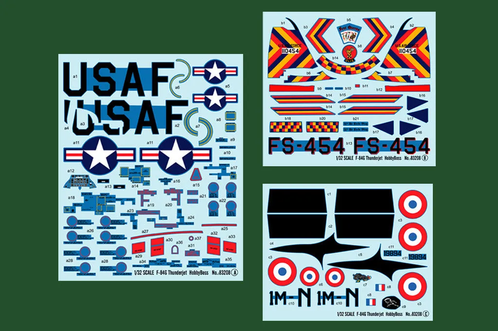Hobby Boss Aircraft 1/32 F-84G Thunderjet Kit