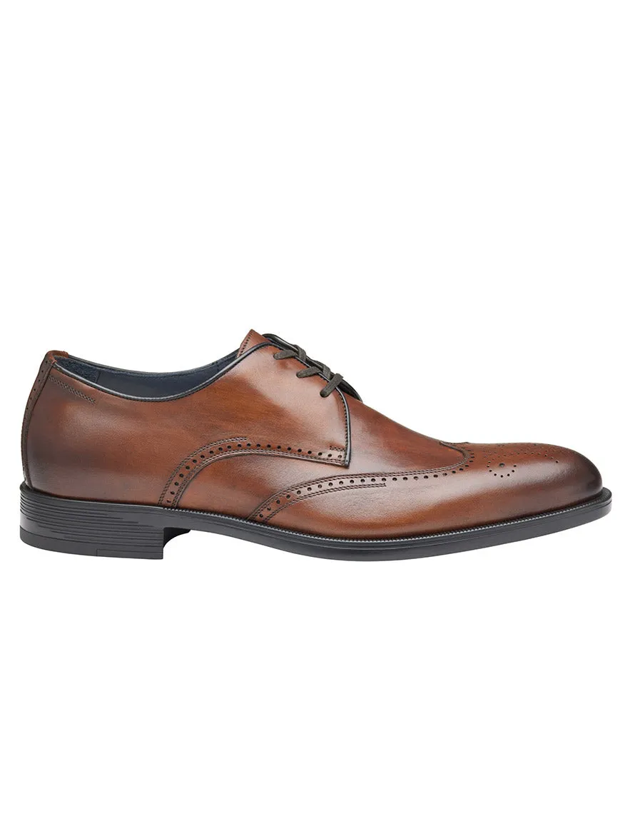 J & M Collection Flynch Wing in Tan Italian Calfskin