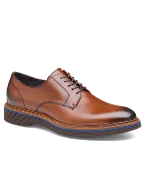J & M Collection Jenson Plain Toe in Brown Italian Calfskin