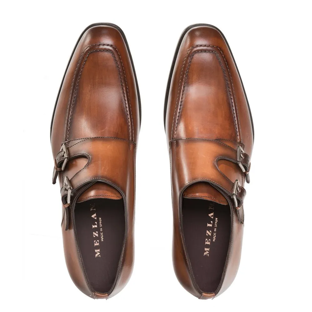 Leather Double Monk Strap