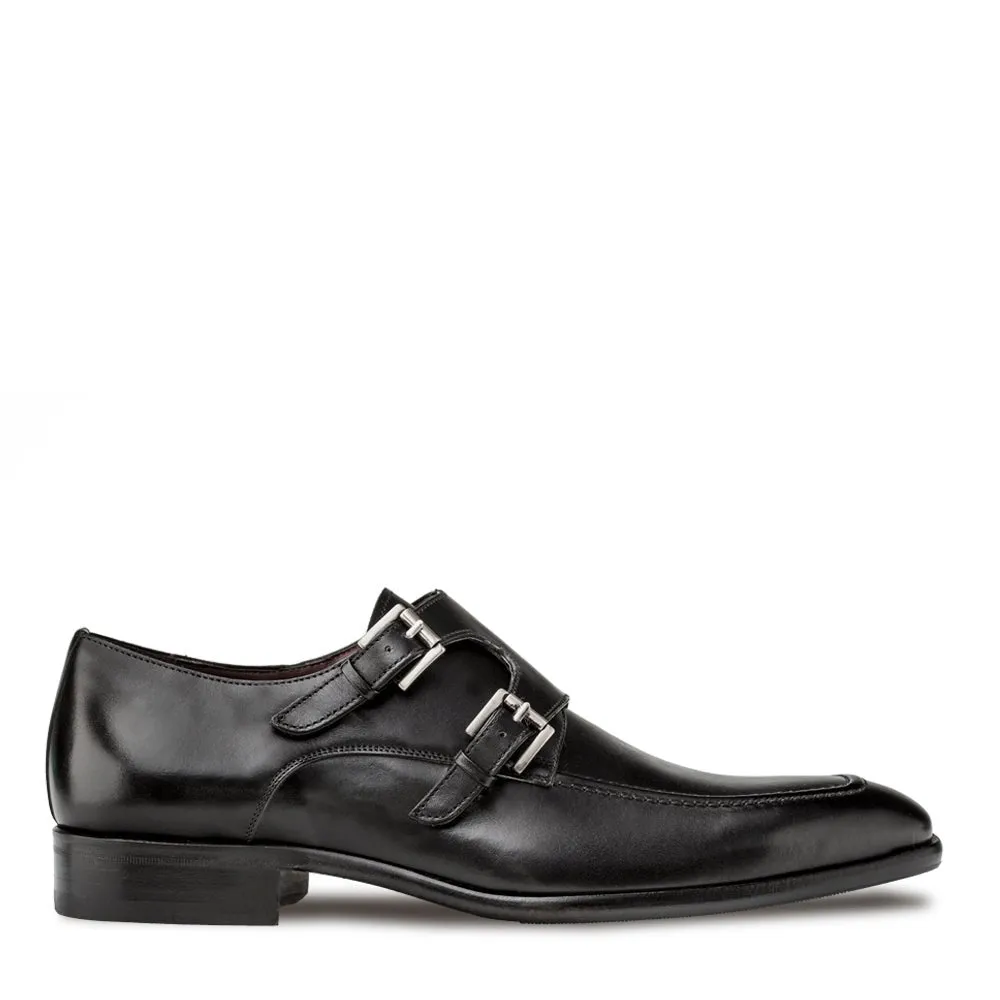 Leather Double Monk Strap