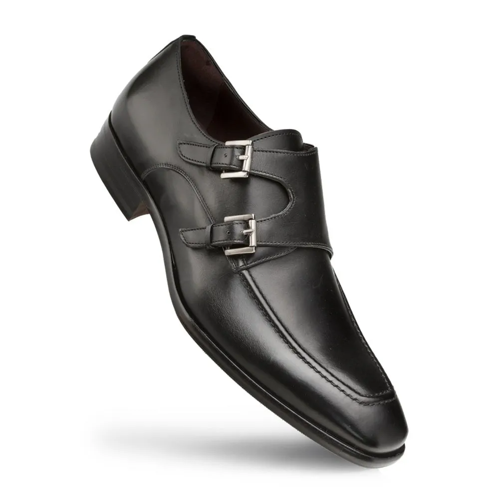Leather Double Monk Strap