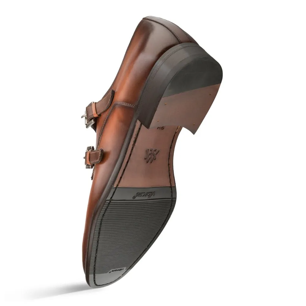 Leather Double Monk Strap