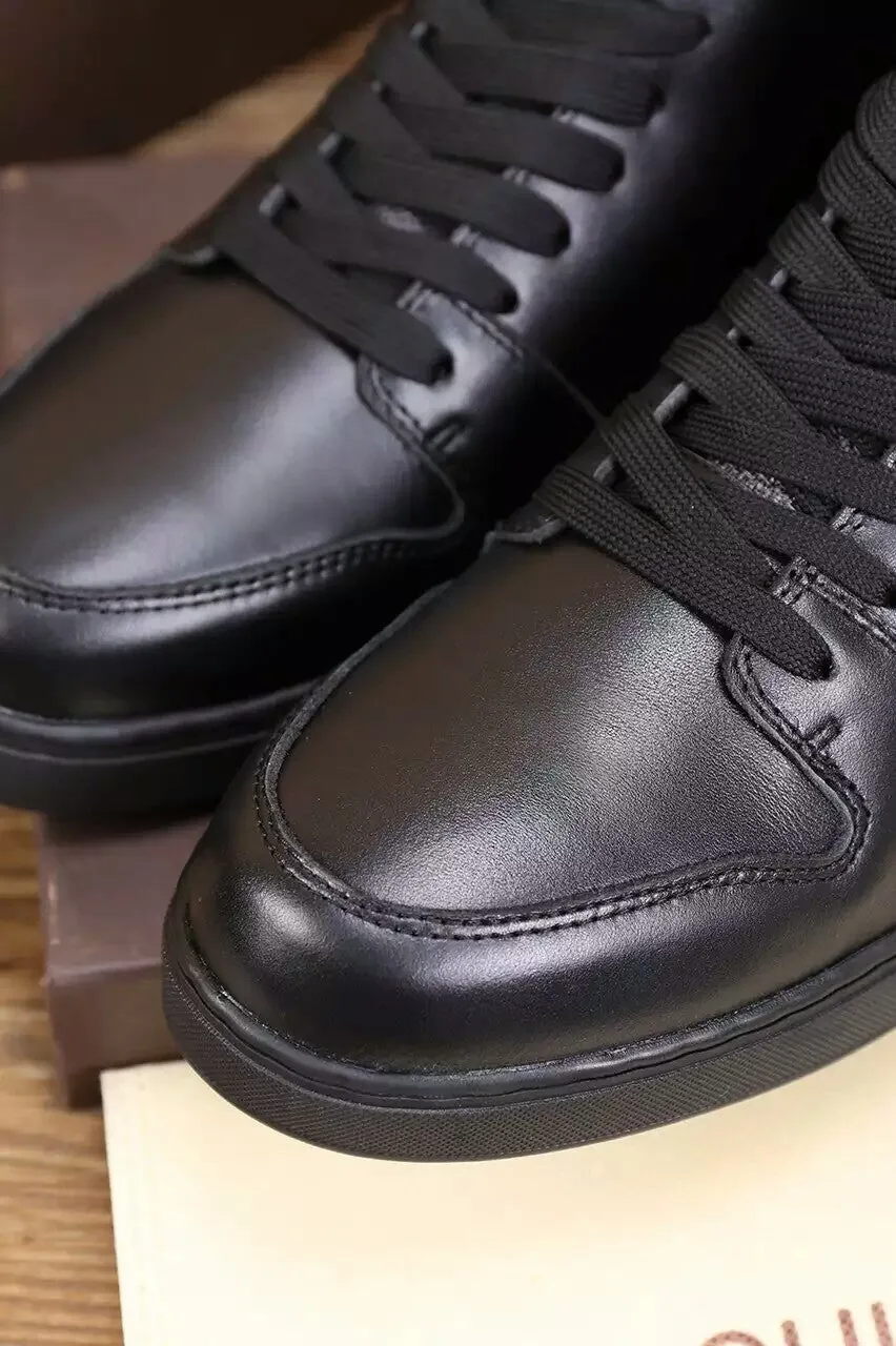 Louis Vuitton HIgh Top Black Sneaker