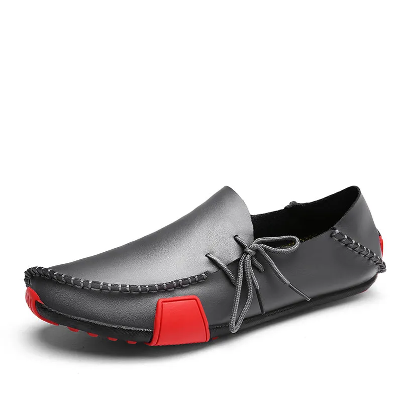 Men's Soft Leather Moccasins