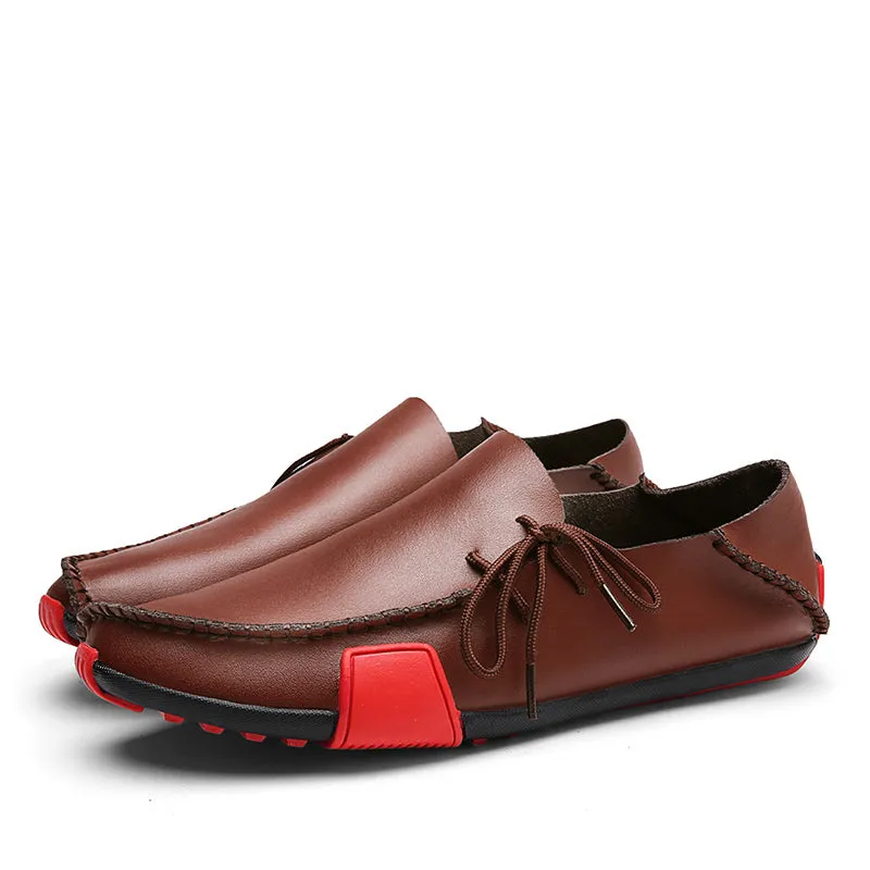 Men's Soft Leather Moccasins