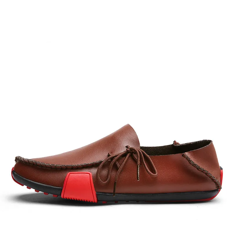 Men's Soft Leather Moccasins