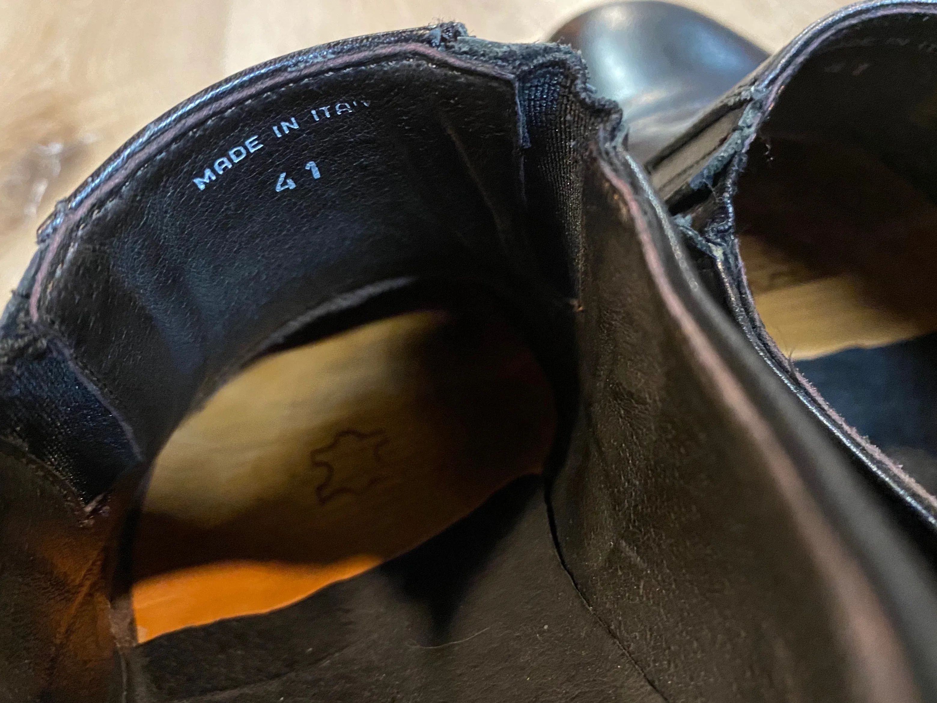 Pegabo Loafer Shoes 8M 41 (Italy)
