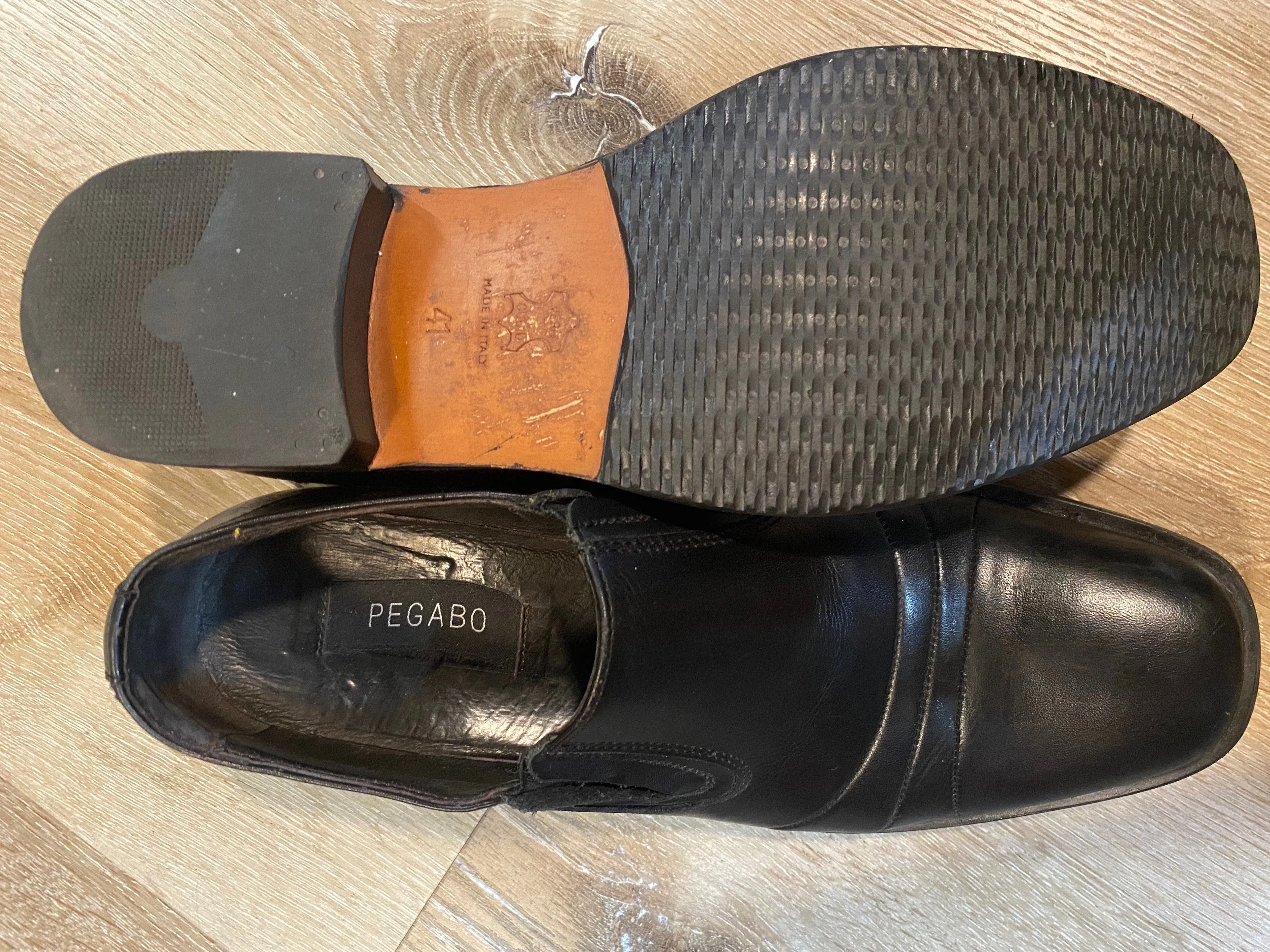 Pegabo Loafer Shoes 8M 41 (Italy)