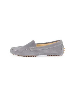 "Felize Suede" Loafer in Gray