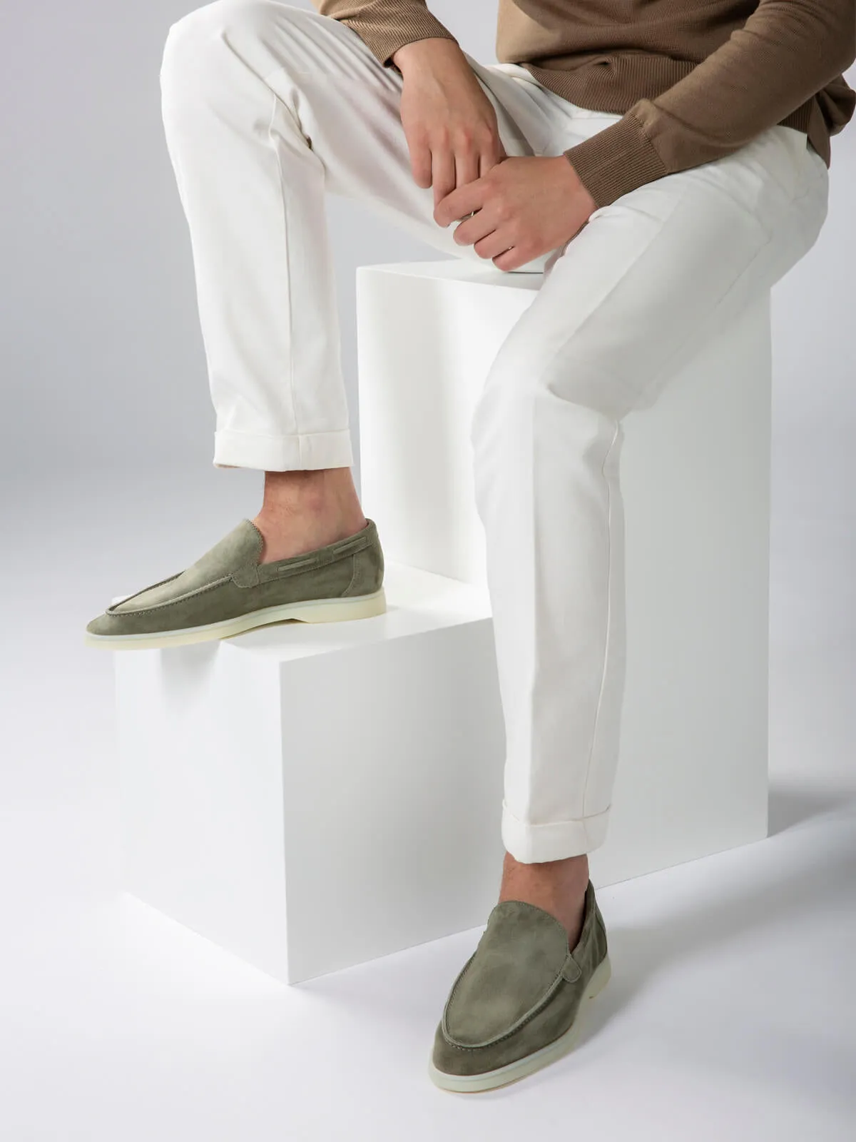 "Pistache" - Yacht Loafers