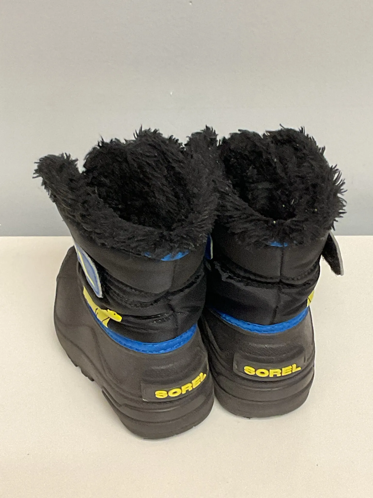 Sorel Child Shoe Size 5 Blue & Black Boots