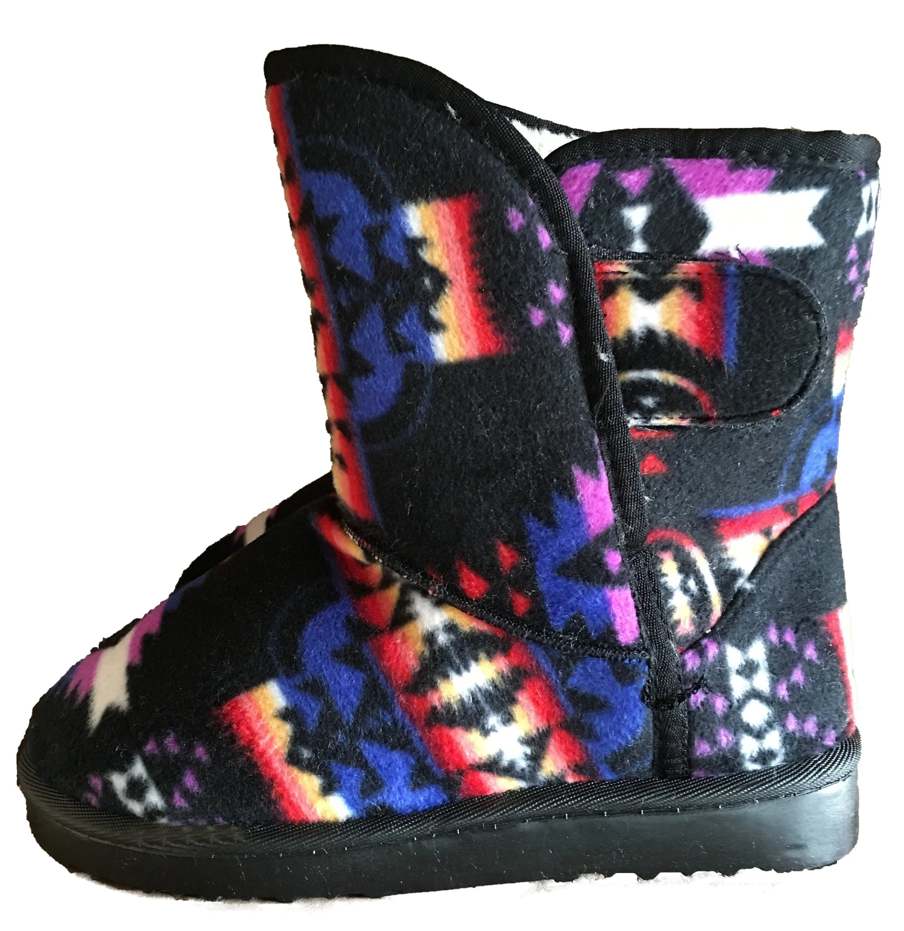 southwest native design winter boots