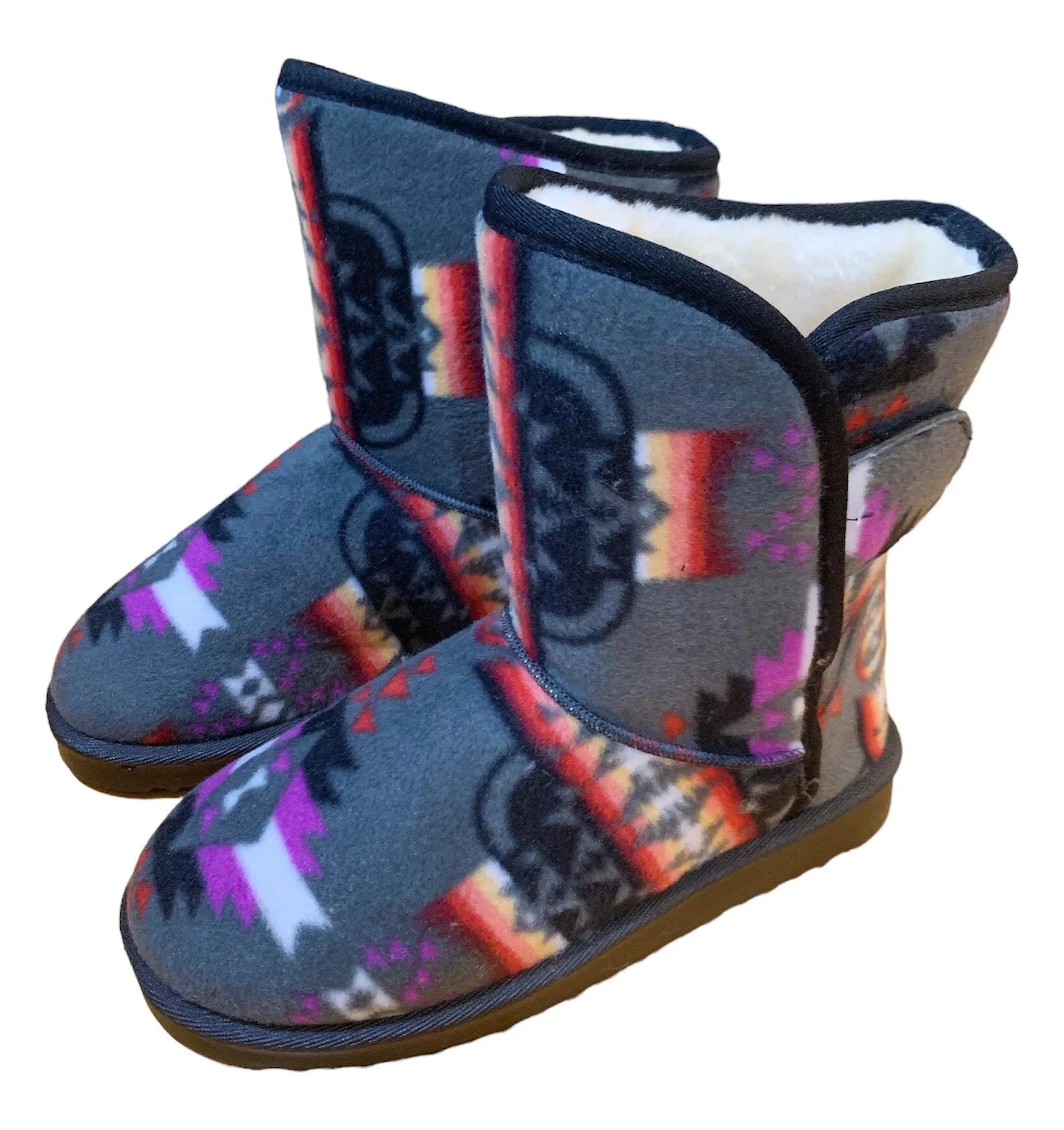 southwest native design winter boots