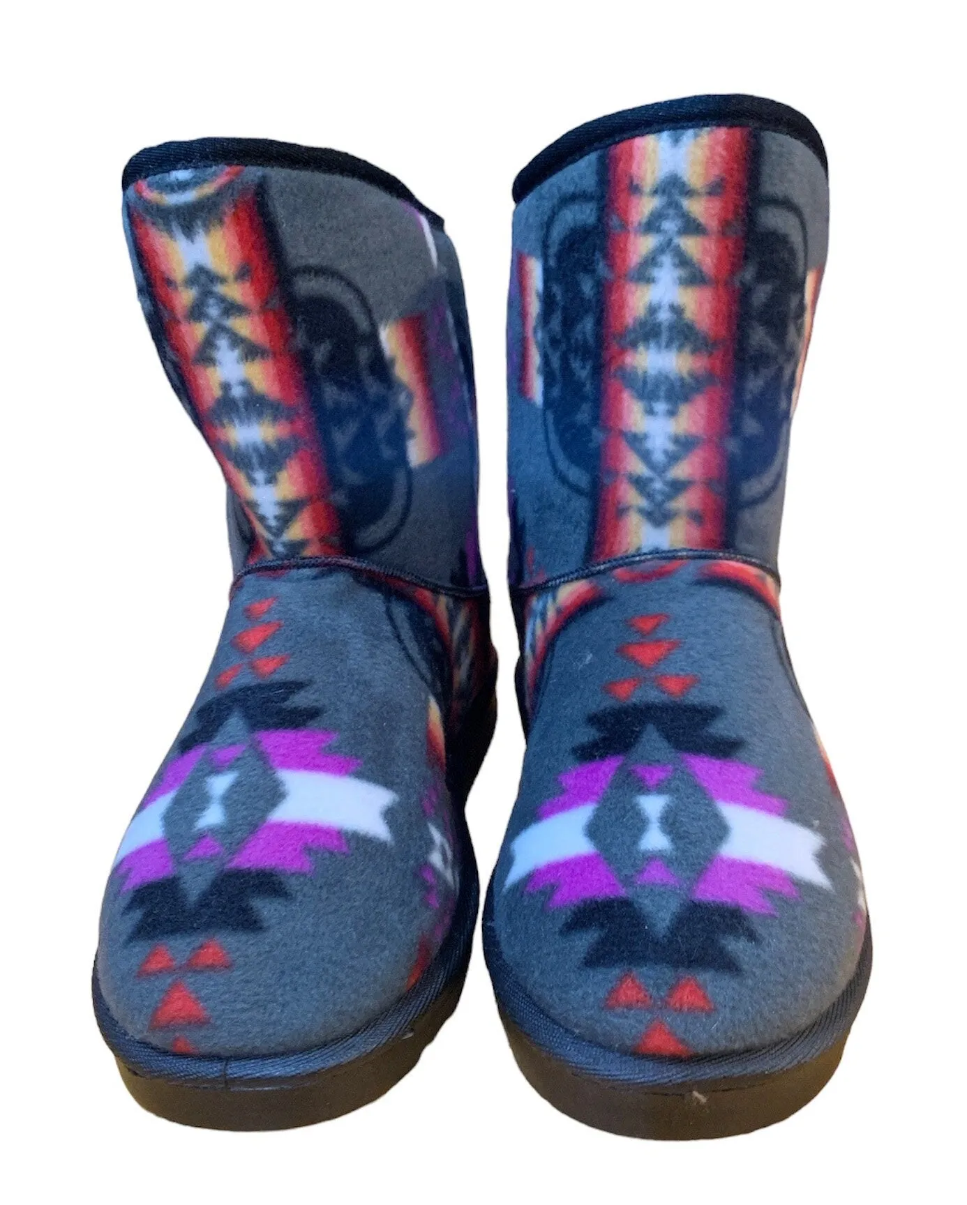 southwest native design winter boots