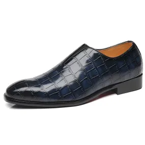 Stylish Mens Formal Oxford Shoes High Quality PU Leather Dress Business Wedding Style Groomsman Pointed Toe Mens Shoes