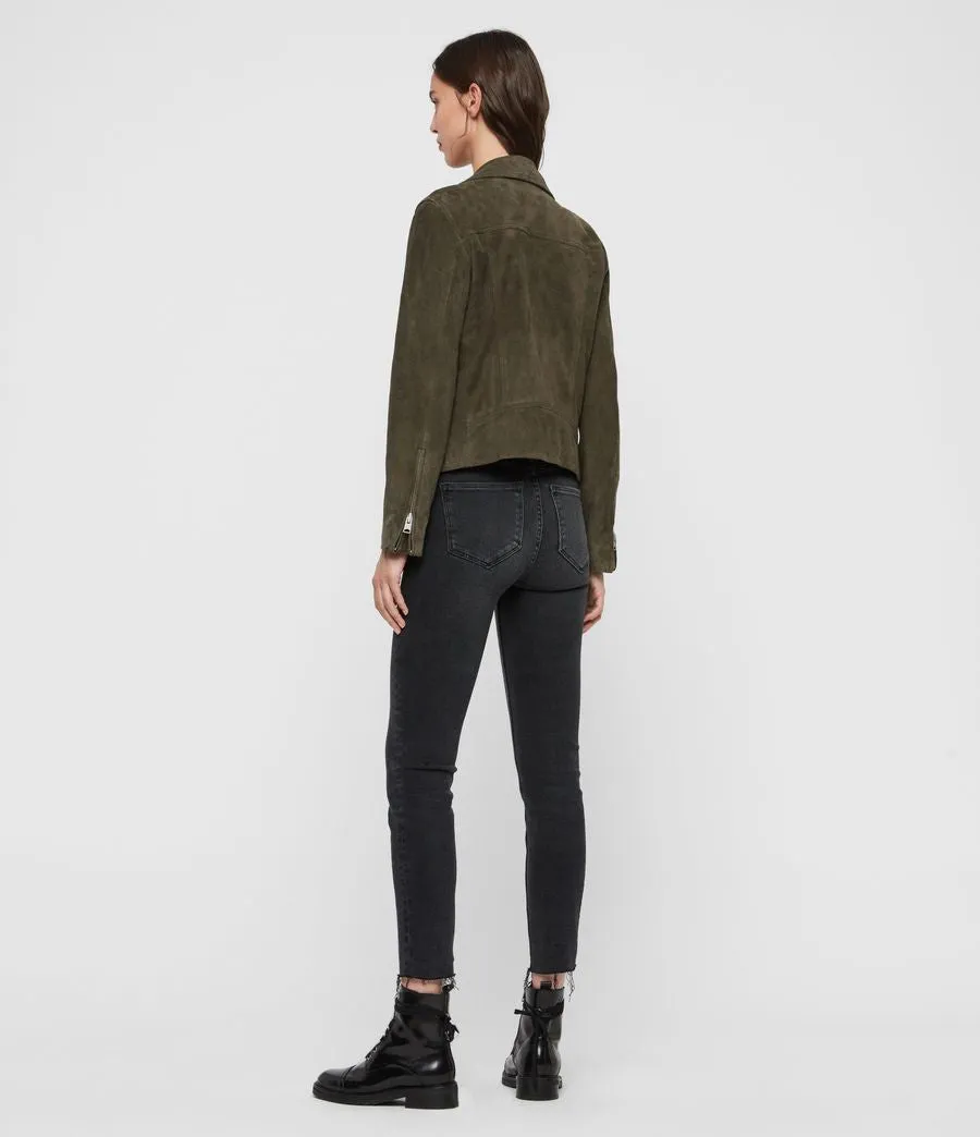 Suede Dalby Biker Jacket