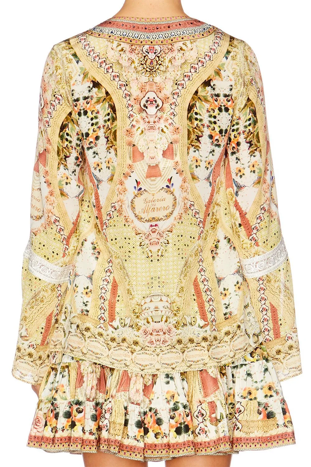 TIE FRONT BLOUSE MY SUMMER LOVE
